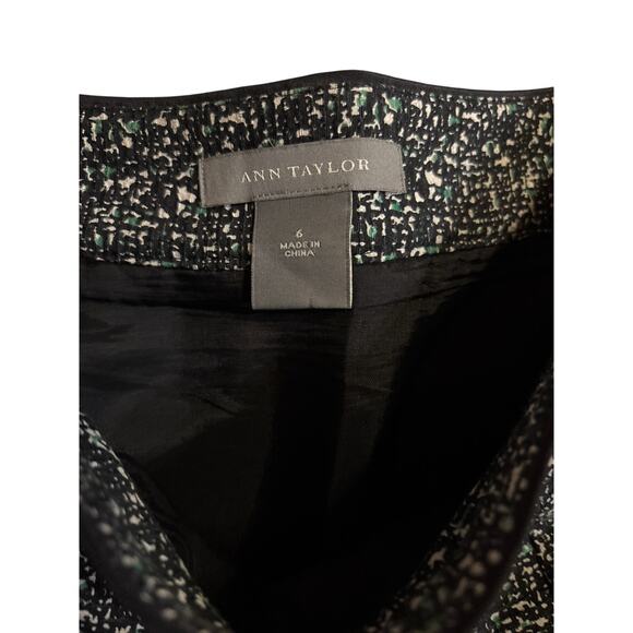 Ann Taylor Black and White Mini Skirt - Picture 2 of 6